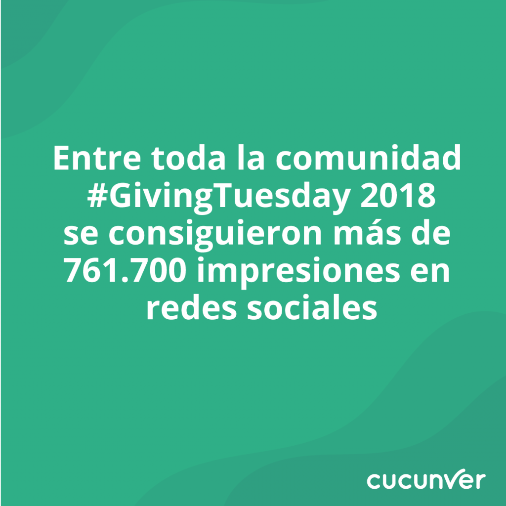giving tuesday redes sociales