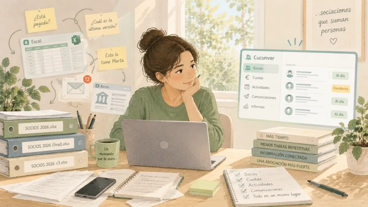 software para gestionar socios en una asociación