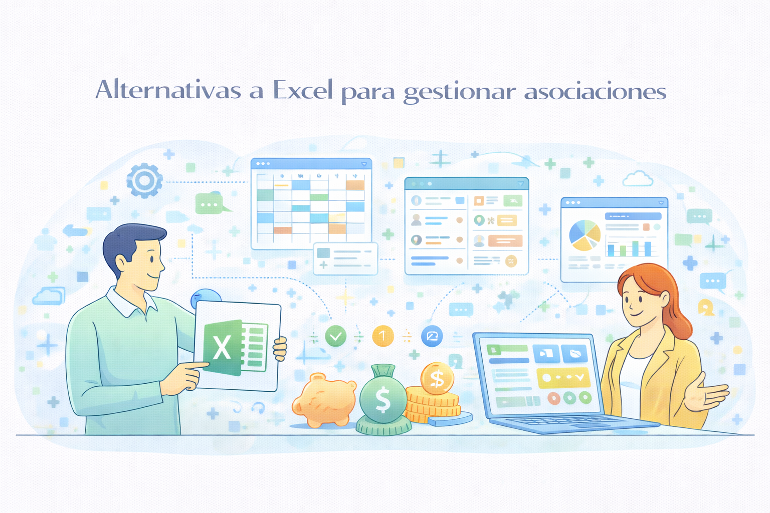 Alternativas a Excel para gestionar asociaciones (sin complicarte)