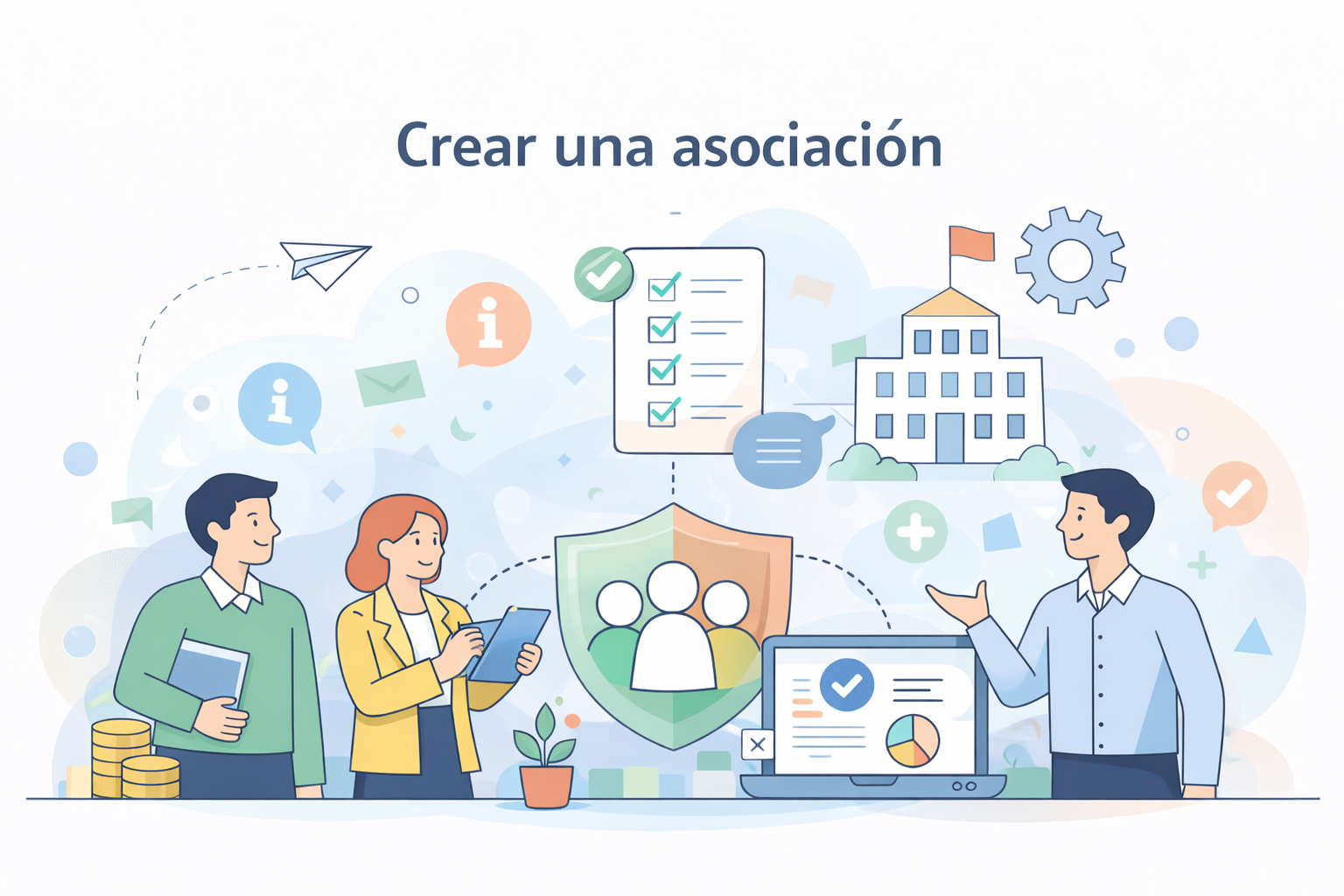 cómo crear una asociación en España paso a paso